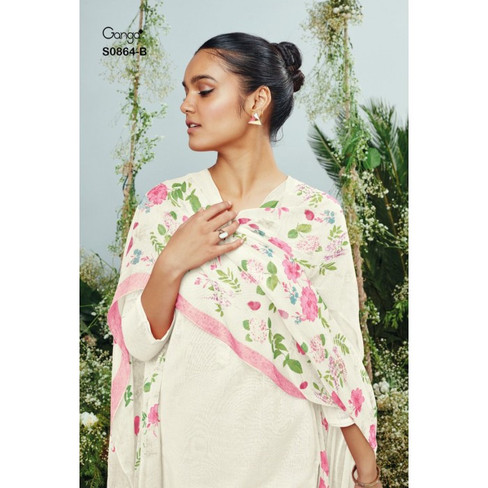 Ganga Ora 864 Superior Dress Materials